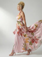 Lorraine | Light Floral Maxi Dress