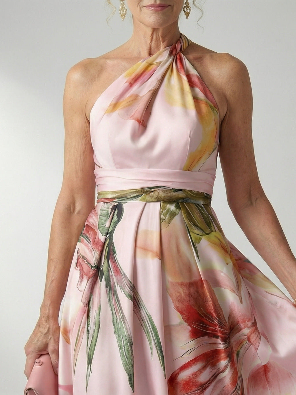 Lorraine | Light Floral Maxi Dress