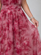 Joséphine | Soft Halter Neck Midi Dress