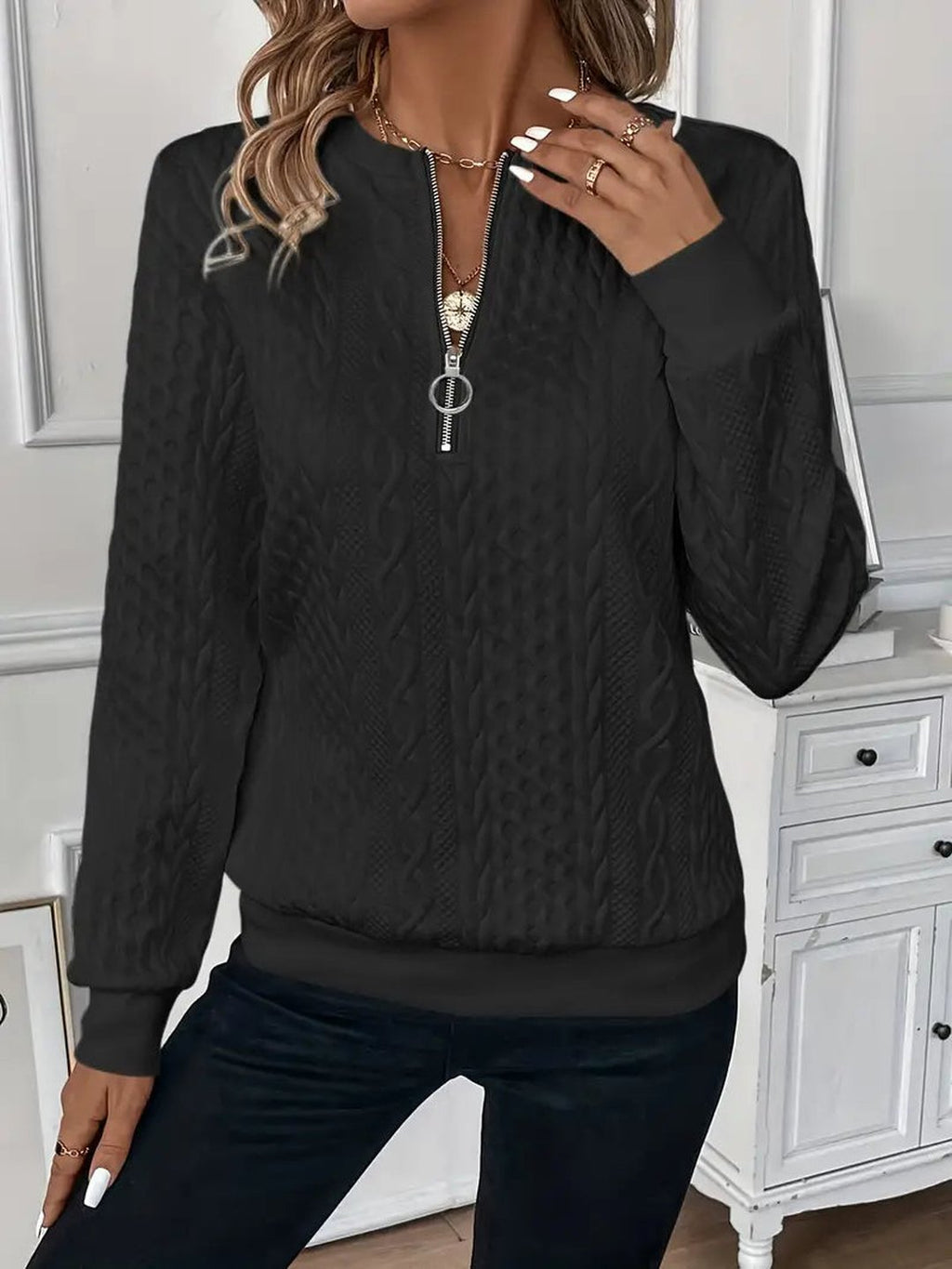Ida | Jumper with Zip