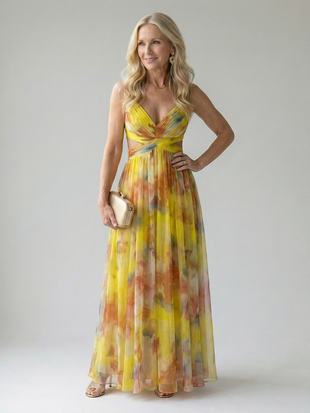 Francine | Soft Wrap Maxi Dress