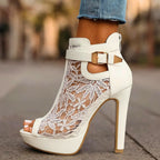 Eloise | Elegant Lace Pumps