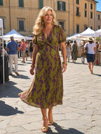 Suzanne | Relaxed Floral Midi Dress
