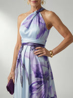Lorraine | Light Floral Maxi Dress