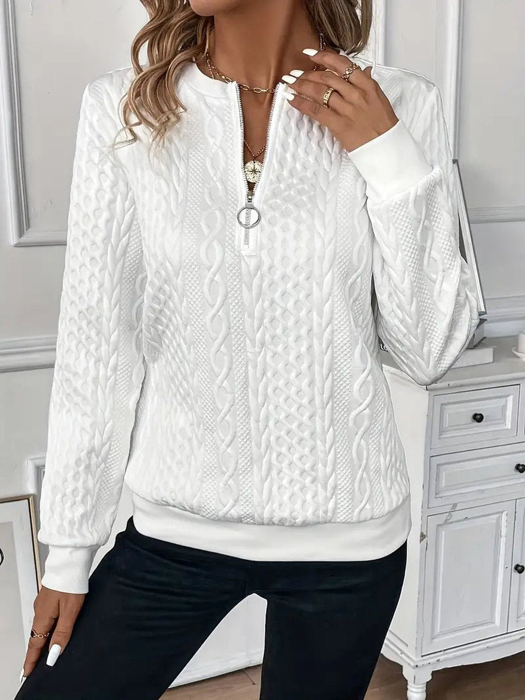Ida | Jumper with Zip