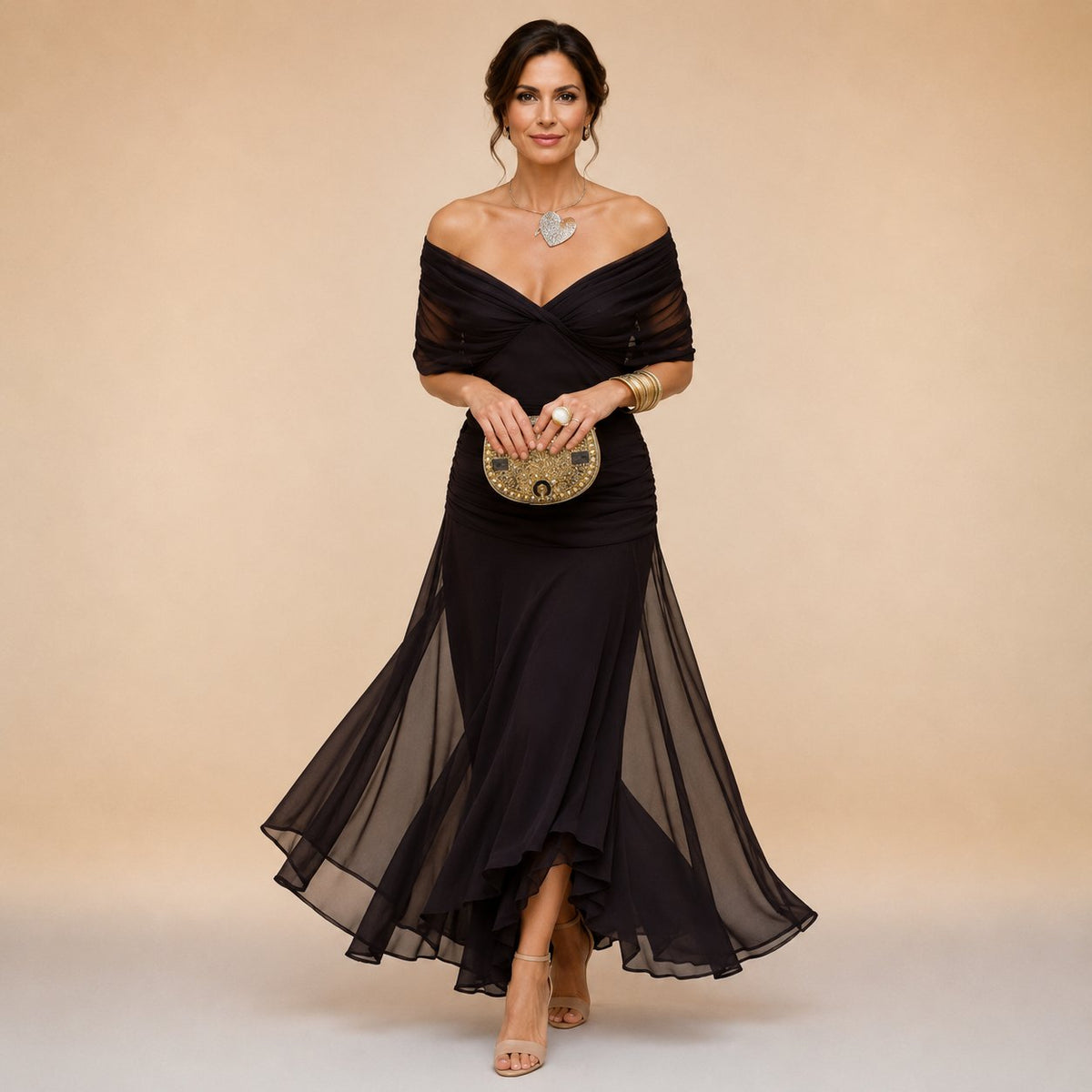 Florinda | Elegant Maxi Party Dress