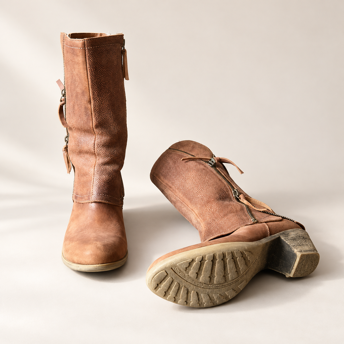 Andrea | Leather Fall Boots
