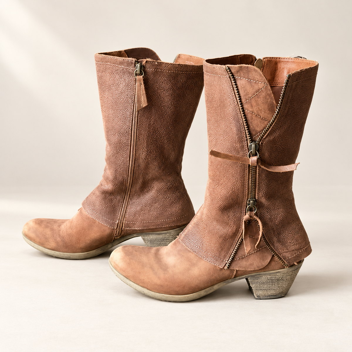 Andrea | Leather Fall Boots