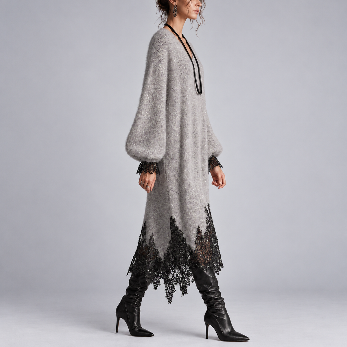 Mireille | Sparkly Knit Dress