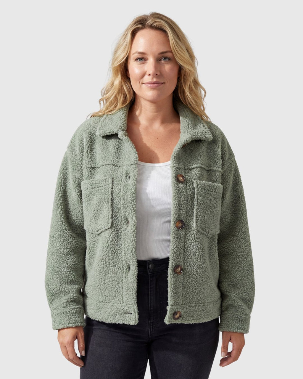 Violet | Fleece Mid-Layer Jacket